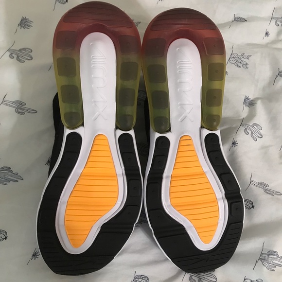 Air Max 270 Rainbow Heel Laser Orange size 10.5 - Picture 5 of 6
